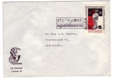 Cover / Postmark Citypost Netherlands 1972
