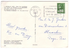 Postcard / Postmark France 1977