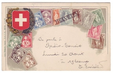 Picture postcard Switzerland 1934