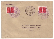 Cover / Postmark Netherlands 1948