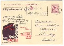 Publibel - Postal stationery Belgium 1968