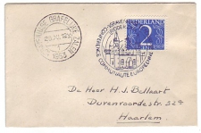 Cover / Postmark Netherlands 1953