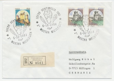 Registered cover / Postmark Italy 1984