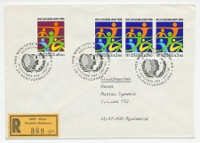 Registered cover / Postmark United Nations 1984