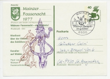 Postal stationery Germany 1977 - Misprint