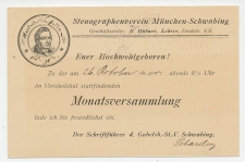 Postal stationery  Bayern 1906